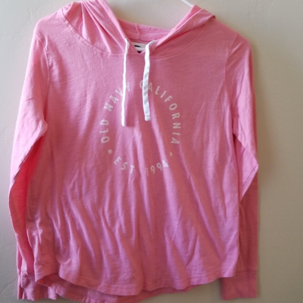 Old Navy pink long sleeve tshirt hoodie